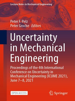 cover image of Uncertainty in Mechanical Engineering